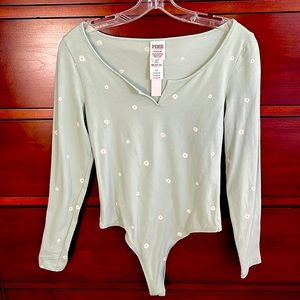 Pink by Victoria’s Secret Bodysuit NWT